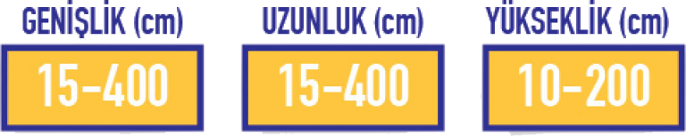 Ambalaj Sandığı ölçüler