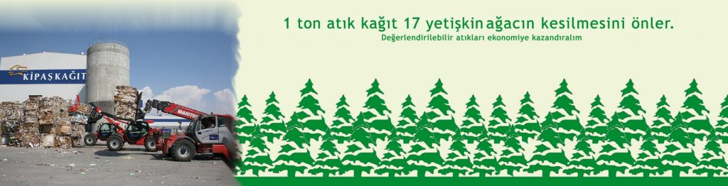 1 ton atık kağıt 17 yetişkin ağacın kesilmesini önler. Değerlendirilebilir atıkları ekonomiye kazandıralım.